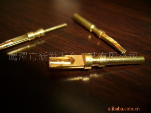 電子插孔，母端，銅針